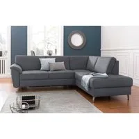 sit&more Ecksofa Texel L-Form, mit Federkern, wahlweise mit Bettfunktion und Bettkasten