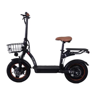 [EU Direct] GELEIPU C14 Electric Scooter w/ Seat 48V 17.5AH Battery 500W Motor Recommended Top Speed 25KM/H 14inch 100KM