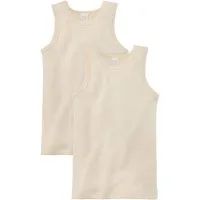 Hessnatur Unterhemd PureNature 2er-Set aus reiner Bio-Baumwolle (1-St)