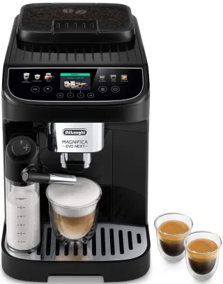 DeLonghi Kaffeevollautomat "Magnifica Evo Next ECAM310.60.GB" MyLatteFunktion, 3 Benutzerprofile, LatteCrema Milchsystem, 10 Rezepte