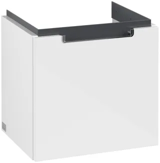 Villeroy & Boch Waschtischunterschrank Subway 2.0 A684 440x420x352mm Griff chromfarbig glänzend Glos A68410DH