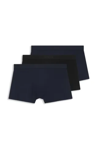 BOSS Menswear Black - Trunk 3P BOSS ONE D Open Blue - Gr. - M