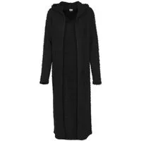 URBAN CLASSICS Cardigan Urban Classics Damen Ladies Hooded Feather Cardigan (1-tlg)