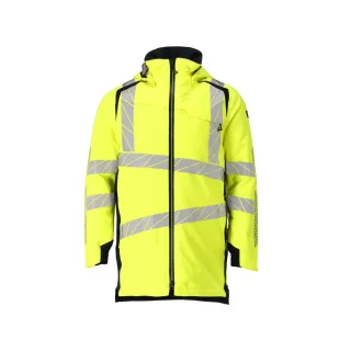 MASCOT Herren Parka ACCELERATE SAFE Hi-vis Gelb / Schwarzblau L - 19030-449-17010-L