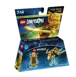Lego Dimensions 71239 - Fun Pack: Lego Ninjago [Lloyd & Lloyd´s Golden Dragon]