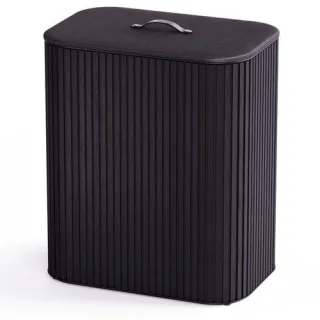 Joseph Joseph Tota Twin Luxe 90L Wäschetrennkorb schwarz