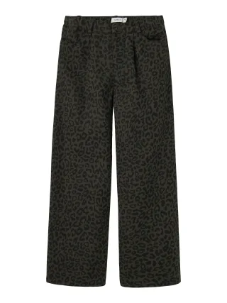 NAME IT - NKFBELLA WIDE LEO TWI PANTS 3270-HP L - Gr. - 152