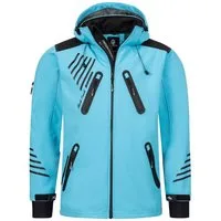 Rock Creek Softshelljacke Herren Softshelljacke Wanderjacke H-140
