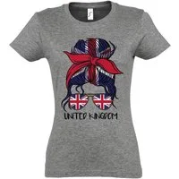Youth Designz T-Shirt England UK Britain Flagge Damen Shirt mit trendigem Motiv