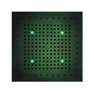 Bossini DREAM Cube Flat light RGB Cromotherapy 370 x 370 mm, mit 4 LED`s H3745100030016