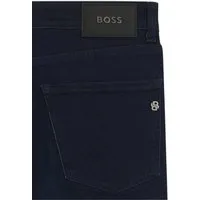 BOSS ORANGE 5-Pocket-Jeans Delaware Slim-Fit Jeans aus dunkelblauem Denim