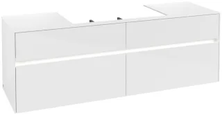 Villeroy & Boch Waschtischunterschrank Collaro C028B0 1600x548x500mm mit Beleuchtung C028B0DH