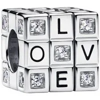 Pandora Charm-Einhänger 793672C01, beweglicher Spielzeugwürfel