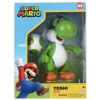 Nintendo Actionfigur Nintendo Super Mario Figur Yoshi in Sammlerbox, 10 cm, (2-tlg)