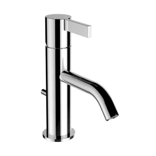 LAUFEN Waschtischarmatur Kartell LAUFEN Festauslauf Ausladung 115 mm mit Ablaufventil chrom H3113310041011