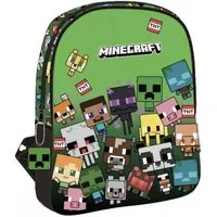 Minecraft Kinderrucksack Minecraft Characters 3D Rucksack, Tasche 30 cm (1-tlg)