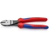 Kraft-Seitenschneider 74 02 200, Schneid-Zange angeschmiedete Gelenkachse