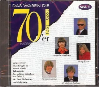 Das waren die 70er - 1970-1971 - Vol. 1 (Heino Mireille Mathieu Mary Roos Jürgen Marcus Christian Anders a.m.m.)