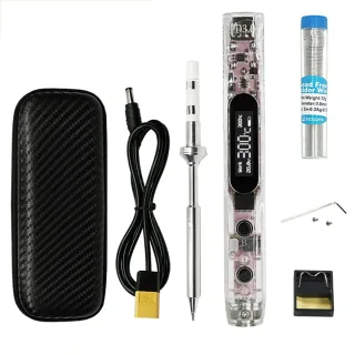 SEQUER SI012 Pro Max TS-B2 Portable OLED Soldering Iron with Color Ambience Light Chinese English and Russian Menu Appli