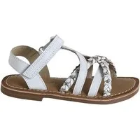 vertbaudet Kinder Leder-Sandalen mit Anziehtrick Sandale Anziehtrick