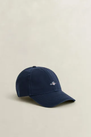 GANT - Shield Cap aus Baumwolltwill marine - Gr. - OS