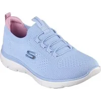 Skechers SUMMITS Slip-On Sneaker, Freizeitschuh, Halbschuh, Slipper mit flexibler Traktionslaufsohle