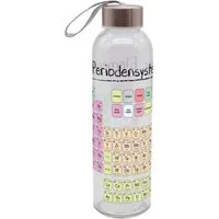 Geda Labels GmbH Trinkflasche Periodensystem, Gelb, 500ml, spülmaschinengeeignet