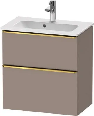 Duravit D-Neo Waschtischunterbau wandhängend Basalt Matt 610x372x625 mm - DE4368034430000 DE4368034430000