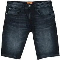 emilio adani Jeansshorts Herren Bequeme Jeans-Bermuda, Marineblau