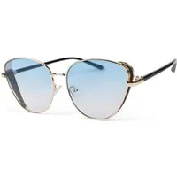 styleBREAKER Sonnenbrille Cateye Sonnenbrille mit Glitzer Side Shield (1-St)
