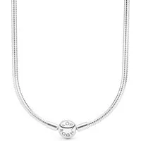 Pandora Kette ohne Anhänger Pandora Moments Schlangen-Gliederhalskette 590742HV Damenhalskette