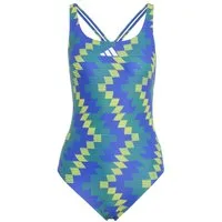 adidas Performance Badeanzug FB AOP ST LUCBLU/BGREEN