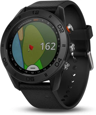 Garmin Approach S60 [inkl. Silikonarmband schwarz] 46mm Kunststoffgehäuse schwarz