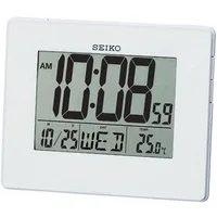 Seiko Quarzwecker Wecker, Digitalwecker, Datum, Beleuchtung, 12/24 Std. Anzeige