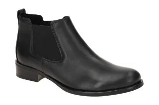Gabor Damen Stiefeletten 71.640.27 - elegant, Schwarz (schwarz)