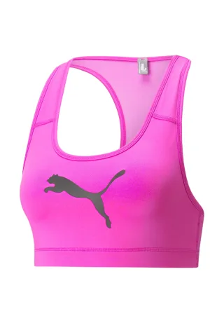 PUMA Damen MID IMPACT 4KEEPS BRA PLUS SPORT-BH 522081 lila