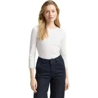 TOM TAILOR 3/4-Arm-Shirt mit Logo Schriftzug