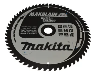 Makita MAKBLADE+ Sägeb. 305x30x60Z - B-32552