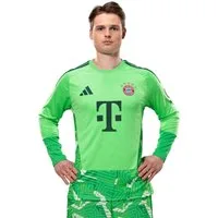 adidas Performance Torwarttrikot FC Bayern München, Langarm Trikot Torwart 26-27, Herren, Grün