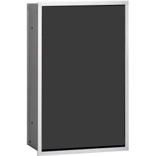 Emco Asis Modul 300 Abfallsammler 973227530 aluminium/schwarz, Unterputzmodell