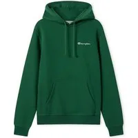 Champion Sweatshirt Icons Herren Fleece-Sweatshirt mit kleinem gesticktem Logo Grün