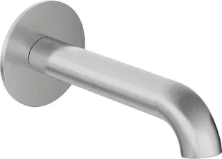 Neuesbad Serie 600 Badewannen Auslauf 160mm, edelstahl gebürstet NB1DENQS_F80K1