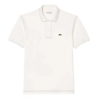 Lacoste - "L.12.12" Poloshirt für Herren, Schwere Qualität, Piqué, Klassisch (Weiß)