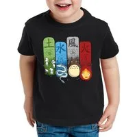 style3 T-Shirt Ghibli Family totoro mononoke schloss chihiro film ghibli