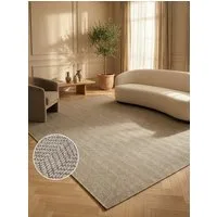OTTO home Teppich Nollan, In- und Outdoor geeignet, Balkon, Camping, rechteckig, Höhe: 8 mm, Wetterfest & UV-beständig, Sisal-Optik, Esszimmer, Wohnzimmer
