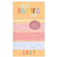 Wandkalender Familienplaner Unser buntes Jahr 2027