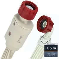 Kenekos Zulaufschlauch Sicherheitsschlauch Aquastop Schlauch 3/4 Zoll, für Waschmaschine, Spülmaschine, Geschirrspüler 1,5m / 2m / 3m
