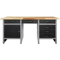 ONDIS24 Werkbank Harry, (Set), ca. 160 cm, höhenverstellbar