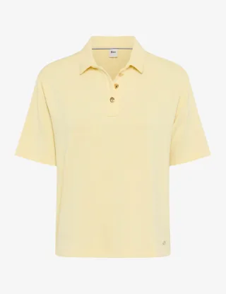 BRAX - Poloshirt - Cara gelb - Gr. - 42