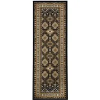 OTTO home Läufer Diantha, rechteckig, Höhe: 7 mm, Orient-Optik, mit Bordüre, Läufer, Brücke, Kurzflor, elegant